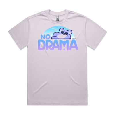 "No Drama" Heavy Cotton Men’s T-Shirt Thumbnail