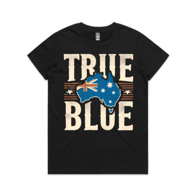 "True Blue" Women's Tshirt Thumbnail