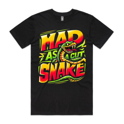 "Mad as a Cut Snake" Men's T-Shirt Thumbnail
