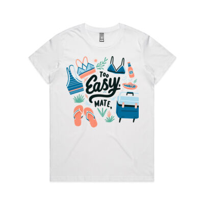 "Too Easy Mate" Women’s T-Shirt Thumbnail
